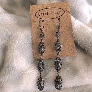 VERY RARE Granulated Filigree Lois Hill Earrings
